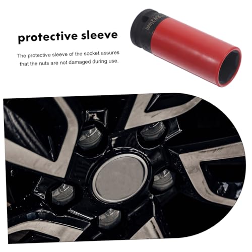 Tofficu Schlagschrauber Stecknuss aus Hochfestem Tiefe Radmutter Steckdose mit Schutz Kompatibel für Fahrzeug Maschinenanwendungen Erhöht Drehmoment und Verhindert Abrunden Tofficu Schlagschrauber Stecknuss aus Hochfestem Tiefe Radmutter Steckdose mit Schutz Kompatibel für Fahrzeug Maschinenanwendungen Erhöht Drehmoment und Verhindert Abrunden von Tofficu