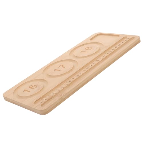 Tofficu Schmuckperlenbretter Holzschubladen-Organizer Perlendesign-tablett Perlenherstellungsbretter für Das Handwerk von Tofficu