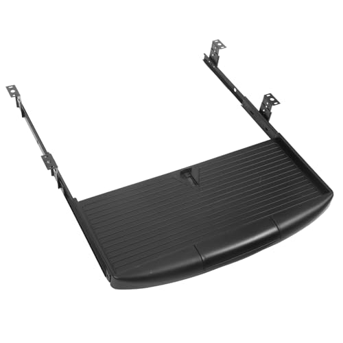 Tofficu Schreibtisch Organizer Tastaturablage mit Anpassbarer Höhe Untertisch Keyboardauszug für Komfortable Nutzung Leise Gleitschiene für Ruhigen Betrieb Design von Tofficu