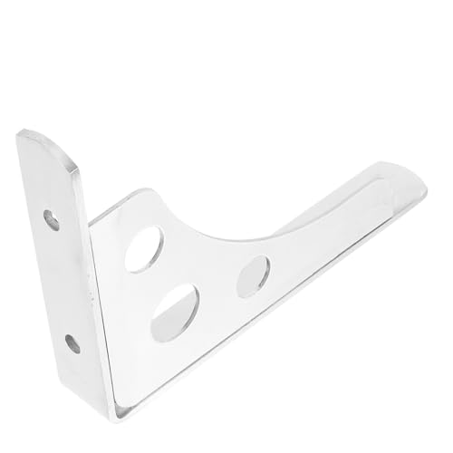 Tofficu Schwerlast Regalhalter aus Edelstahl Dreieck Wandhalterung Stabile Metallwinkel für Schwebende Ablagen Robuste Seitenstütze für Wohnzimmer Küche und Büro Tofficu Schwerlast Regalhalter aus Edelstahl Dreieck Wandhalterung Stabile Metallwinkel für Schwebende Ablagen Robuste Seitenstütze für Wohnzimmer Küche und Büro von Tofficu