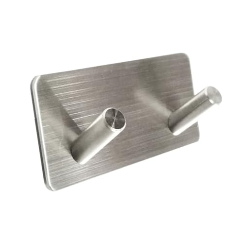 Tofficu Selbstklebende Edelstahlhaken für Handtücher und Taschen Rostfrei Installieren für Badezimmer und Küche kein Bohren Erforderlich Tofficu Selbstklebende Edelstahlhaken für Handtücher und Taschen Rostfrei Installieren für Badezimmer und Küche kein Bohren Erforderlich von Tofficu
