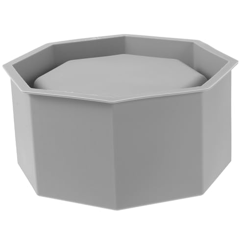 Tofficu Silikon Blumentopf Form DIY Pflanzgefäß Gießform Sechseckig Glatt Langlebig Kreativ für Heimdekoration und Bastelprojekte Geeignet von Tofficu