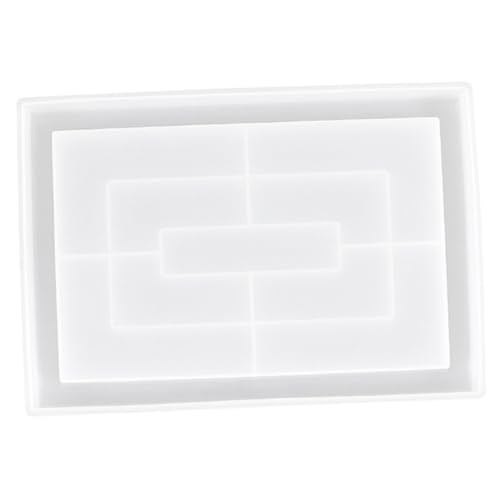 Tofficu Silikon DIY Gießform für Epoxidharz Multifunktionale Blumen tablettform Langlebig Geeignet für Individuelle Aufbewahrungstabletts und Kreative Bastelprojekte Tofficu Silikon DIY Gießform für Epoxidharz Multifunktionale Blumen tablettform Langlebig Geeignet für Individuelle Aufbewahrungstabletts und Kreative Bastelprojekte von Tofficu
