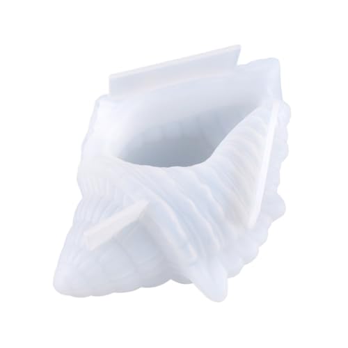 Tofficu Silikonform Epoxidharz Muschel Aufbewahrungsbox Gießform für DIY Bastelzubehör Langlebig Flexibel Geruchlos Transparent Einfach zu Reinigen für Kunstharz Schmuck und Dekoration von Tofficu
