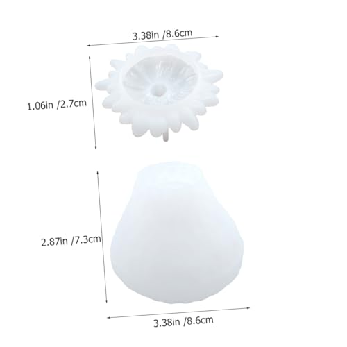 Tofficu Silikonform für Epoxidharz Obstbehälter Teilig DIY Frucht Aufbewahrung Dose Form Flexibel Langlebig für Handgemachte Deko Geschenkideen von Tofficu