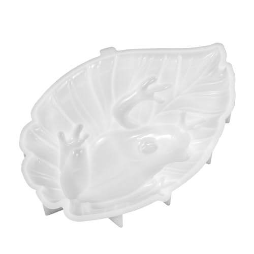 Tofficu Handgefertigte Silikonform - Frosch Auf Blatt Hochwertige Epoxidharz-bastelform Tofficu Handgefertigte Silikonform - Frosch Auf Blatt Hochwertige Epoxidharz-bastelform von Tofficu