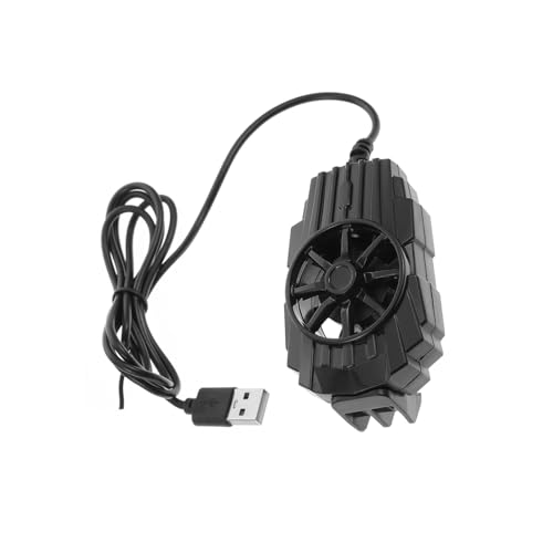Tofficu Smartphone Kühler Turbinenlüfter Leiser Mobiler USB mit Silikonclip Schnelles Abkühlen für Gaming Langlebig Einfache Installation für Mobiles und Live Streaming von Tofficu