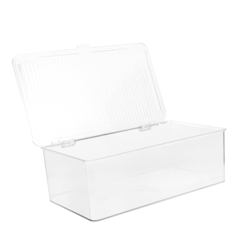 Tofficu Staubdichte Aufbewahrungsbox Cd -organisator Cd -behälter Cd -Fall Organisatoren Tragbare Cd-hülle Inhaber Cd-Halter-Fall Aufbewahrungsboxen Mit Deckel Cd-Boxen Das Haustier von Tofficu