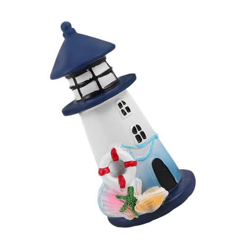 Tofficu Stehlampe -Lampenabdeckung Lighthouse Yard Dekorationen Leuchtturmfigur Einrichtung mit Strandmotiven Zubehör für Fischaquarien Tabletop-Leuchtturm-Ornament Strandzubehör Tofficu Stehlampe -Lampenabdeckung Lighthouse Yard Dekorationen Leuchtturmfigur Einrichtung mit Strandmotiven Zubehör für Fischaquarien Tabletop-Leuchtturm-Ornament Strandzubehör von Tofficu