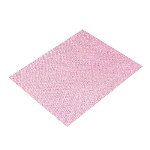 Tofficu Strass-Aufkleber Auto Aufkleber Fenster Autos Diamant Auto Dekoration Aufkleber Dekorativ DIY-Auto Funkelnd Dauerhaft Hotfix Weiß Handy Dekoration Aufkleber Klebstoff Rosa von Tofficu
