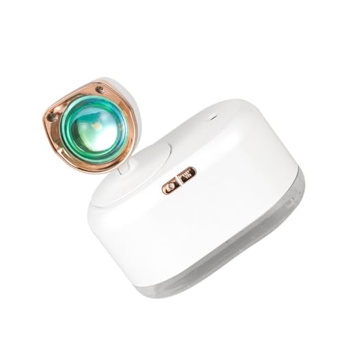 Tofficu Sunset Projektion Lampe Luftbefeuchter USB Tischlampe mit Umgebungslicht Kleines Dekoratives Gerät für Schlafzimmer und Büro Langlebiges und Silikonmaterial Energiesparend von Tofficu