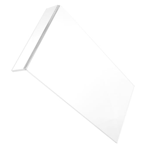 Tofficu Töpferwerkzeuge keramikmesser Keramikwerkzeuge Handwerkswerkzeuge Keramikmaterial Modellieren Töpfer-Formbrett Ton DIY Töpferwerkzeug Zubehör für Töpferformen Acryl Transparent von Tofficu