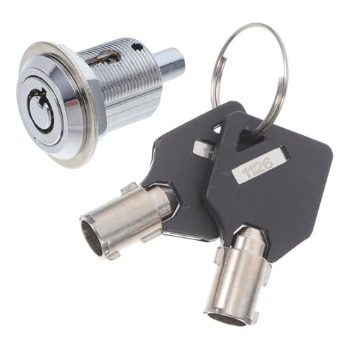 Tofficu Toolbox Schloss mit Schlüsseln Robustes Türschloss für Wohnmobil Werkzeugkiste Schränke und Snackautomaten Universelles Sicherheitszubehör Leicht und Einfach zu Bedienen Tofficu Toolbox Schloss mit Schlüsseln Robustes Türschloss für Wohnmobil Werkzeugkiste Schränke und Snackautomaten Universelles Sicherheitszubehör Leicht und Einfach zu Bedienen von Tofficu