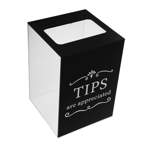 Tofficu Transparent Acryl Spendenbox mit Schloss Trinkgeld und Vorschlagsbox für Bars Restaurants und Musiker Sichere Aufbewahrung für Spenden und Tipps Robustes Langlebiges Material Tofficu Transparent Acryl Spendenbox mit Schloss Trinkgeld und Vorschlagsbox für Bars Restaurants und Musiker Sichere Aufbewahrung für Spenden und Tipps Robustes Langlebiges Material von Tofficu