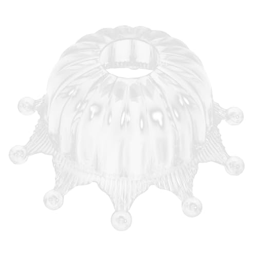 Tofficu Transparenter Lampenschirm Kunststoff Ersatz Lampenschirm Deckenlampe Boho Stil Passend Für Schlafzimmer Nachttischlampen Tofficu Transparenter Lampenschirm Kunststoff Ersatz Lampenschirm Deckenlampe Boho Stil Passend Für Schlafzimmer Nachttischlampen von Tofficu