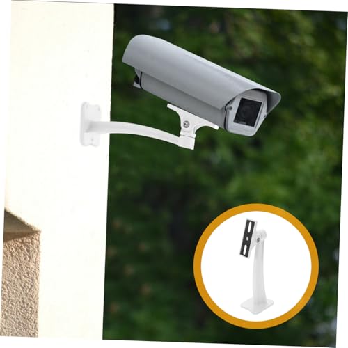 Tofficu Überwachungskamera Wandhalterung aus Langlebigem Metall Aluminiumlegierung Platzsparende Monitorhalterung Einfache Installation Geeignet für Innen Außenbereich von Tofficu