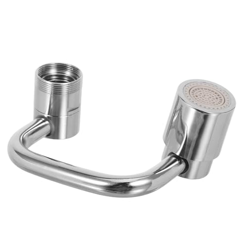 Tofficu Universeller Adapter mit Schwenkarm für Waschbecken Flexibler Wasserfluss für Küche und Bad Optimal für Große Töpfe und Einfache von Tofficu