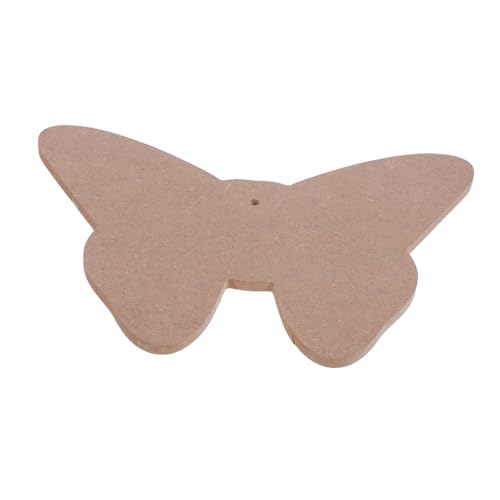 Tofficu Unlackierte Schmetterlings-holzplatte als Stabile Mosaik-unterlage für Diy-kunstprojekte Blanke Mosaik-untersetzer-basis für Kreative Heimdekoration und Handwerksbedarf von Tofficu