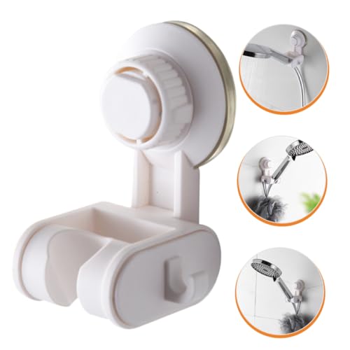 Tofficu Verstellbarer Duschkopfhalter Saugnapf Ohne Bohren Handbrause Halterung Wiederverwendbar Für Keramikglas Oberflächen Badezimmer von Tofficu