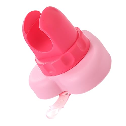 Tofficu Verstellbarer Duschkopfhalter Saugnapf ohne Bohren Dusche Halterung aus Robustem für Badezimmer Fliesen Geeignet Leicht zu Montieren Langlebig und Rutschfest Rosa von Tofficu