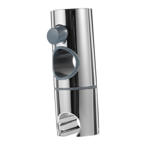 Tofficu Verstellbarer Duschkopfhalter für Schiene Handbrause Halterung mit Neigbarem Badezimmer Zubehör Verchromt für Slide Bar Passend Tofficu Verstellbarer Duschkopfhalter für Schiene Handbrause Halterung mit Neigbarem Badezimmer Zubehör Verchromt für Slide Bar Passend von Tofficu