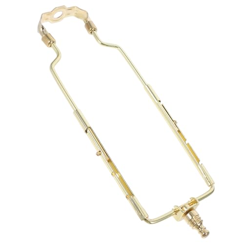 Tofficu Verstellbarer Lampenharfen halter aus Eisen Stabiler Lampenschirm halter für Tisch Stehlampen Einfach zu Montierendes Lampenschirm halterungsset mit Finial Langlebiges von Tofficu