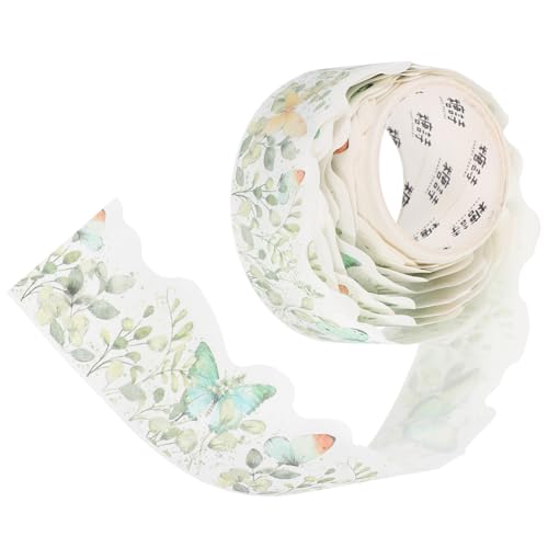 Tofficu Vintage Blumen Washi Tape Grünrand Dekoratives Klebeband für DIY Scrapbooking Journaling Geschenkverpackung Langlebiges Farbechtes Bastelband für Büro und Zuhause Tofficu Vintage Blumen Washi Tape Grünrand Dekoratives Klebeband für DIY Scrapbooking Journaling Geschenkverpackung Langlebiges Farbechtes Bastelband für Büro und Zuhause von Tofficu