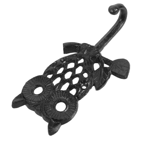 Tofficu Vintage Gusseisen Wandhaken Eulenform Robust Tragfähig Schlüssel Handtuchhalter Dekorativer Metallhaken für Innenbereich und Küche Platzsparend und Langlebig Tofficu Vintage Gusseisen Wandhaken Eulenform Robust Tragfähig Schlüssel Handtuchhalter Dekorativer Metallhaken für Innenbereich und Küche Platzsparend und Langlebig von Tofficu