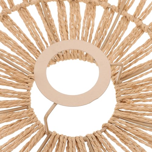 Tofficu Vintage Lampenschirm aus Geflochtenem Material Hitzebeständig und Farbecht Vielseitig für Decken Steh Wandlampen Stabile Konstruktion Installieren als Dekoratives Lichtzubehör Tofficu Vintage Lampenschirm aus Geflochtenem Material Hitzebeständig und Farbecht Vielseitig für Decken Steh Wandlampen Stabile Konstruktion Installieren als Dekoratives Lichtzubehör von Tofficu