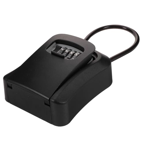 Tofficu Wandmontierte Schlüsselbox mit Code Stellig Resettable Schlüsselbox für Haus Schlüssel Sicherer Schlüsselaufbewahrung für Außenbereich und Büro Tofficu Wandmontierte Schlüsselbox mit Code Stellig Resettable Schlüsselbox für Haus Schlüssel Sicherer Schlüsselaufbewahrung für Außenbereich und Büro von Tofficu