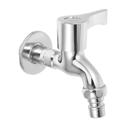 Tofficu Wandmontierter Einhebel Kaltwasserhahn für Waschmaschine mit Schnellöffnung Extra Dicke Langlebige Konstruktion Langer Gartenwasserhahn für Haushalt und Außenbereich Tofficu Wandmontierter Einhebel Kaltwasserhahn für Waschmaschine mit Schnellöffnung Extra Dicke Langlebige Konstruktion Langer Gartenwasserhahn für Haushalt und Außenbereich von Tofficu