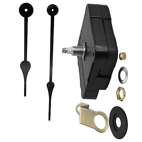 Tofficu Wanduhr Uhrwerk DIY Quarzuhrwerk mit Metallzeigern Geräuschloses Uhrwerk Ersatzteil für Große Wanduhren Einfache Montage Langlebiges Zubehör Design Tofficu Wanduhr Uhrwerk DIY Quarzuhrwerk mit Metallzeigern Geräuschloses Uhrwerk Ersatzteil für Große Wanduhren Einfache Montage Langlebiges Zubehör Design von Tofficu