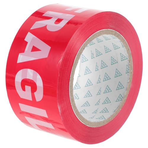 Tofficu Warnhinweis Klebeband Selbstklebend Rot weiß Bruchsicher Versandklebeband für Kartons Ablösbar Leicht Anbringbar für Pakete und Umzug Sichtbar Fragile Tape Tofficu Warnhinweis Klebeband Selbstklebend Rot weiß Bruchsicher Versandklebeband für Kartons Ablösbar Leicht Anbringbar für Pakete und Umzug Sichtbar Fragile Tape von Tofficu