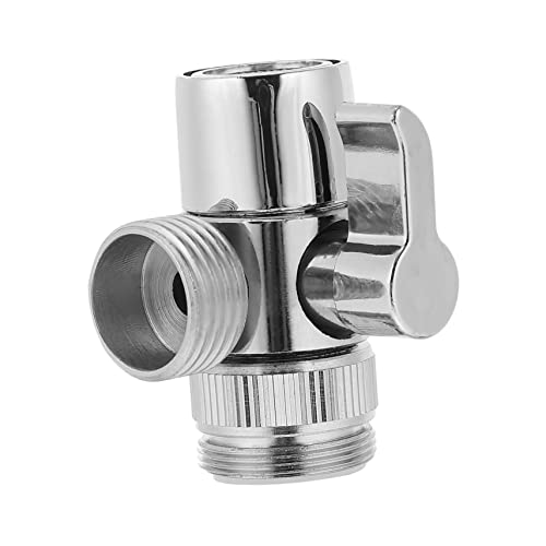 Tofficu Waschmaschinen Wasserhahn Adapter Kupfer Wasserleitungen Verteiler für Spüle Geschirrspüler und Waschmaschine Einfache Installation Rostbeständig Hohe Druckbeständigkeit von Tofficu