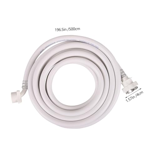 Tofficu Waschmaschinen Zulaufschlauch Flexibler PVC Wasserschlauch Installieren Kompatibel für Automatische Waschmaschinen Haushalt Tofficu Waschmaschinen Zulaufschlauch Flexibler PVC Wasserschlauch Installieren Kompatibel für Automatische Waschmaschinen Haushalt von Tofficu
