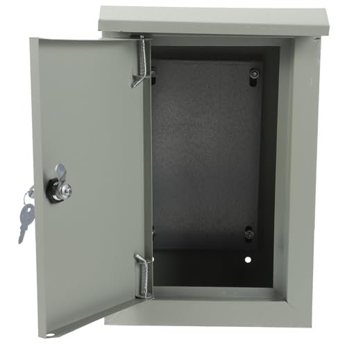 Tofficu Wetterfeste Outdoor Verteilerkasten Robuste Wasserdichte Elektrobox mit Diebstahlschutz Staubdicht Langlebig und Witterungsbeständig für Sichere Stromverteilung im Außenbereich von Tofficu