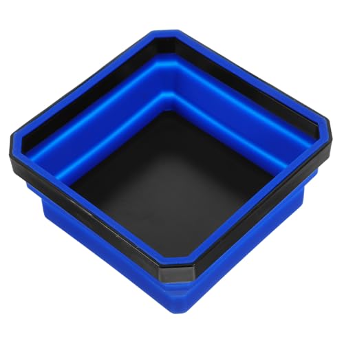 Tofficu Zusammenklappbare Magnetische Aufbewahrungsschale aus Flexiblem Silikon Kleine Magnetische Schüssel für Schrauben und Werkzeuge Tragbares Faltbares Teile Tablett Robust und Tofficu Zusammenklappbare Magnetische Aufbewahrungsschale aus Flexiblem Silikon Kleine Magnetische Schüssel für Schrauben und Werkzeuge Tragbares Faltbares Teile Tablett Robust und von Tofficu