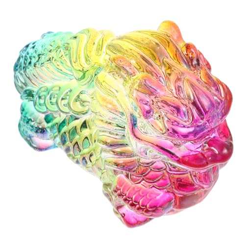 Tofficu Robustes Drachen- Aus Glas Drachen-Ornament Für Schlafzimmer Und Wohnzimmer von Tofficu