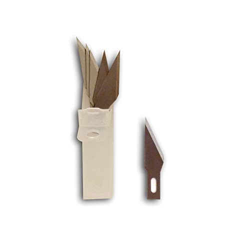 DRAEGER PARIS 1886 Mahé ou99 Set 6 Ersatzklingen für Cutter Präzisions-Metall grau 4 x 12 x 1 cm von Toga