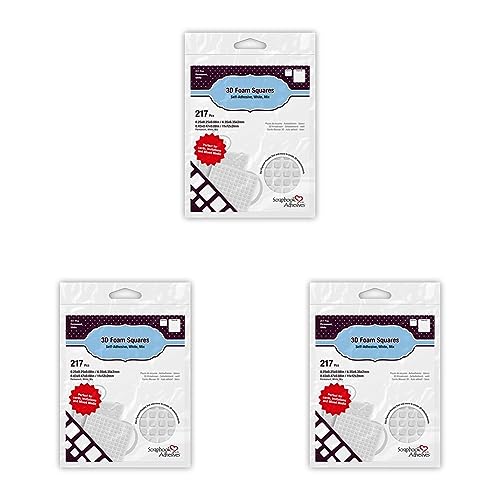 Scrapbook Adhesives by 3L Schaumquadrate (Packung mit 3) von Toga