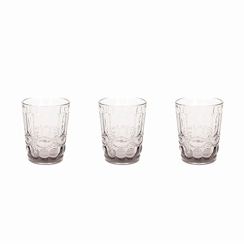 Tognana 3er Set Wasserglas Madame, Transparent, 230 ml. Volumen von Tognana