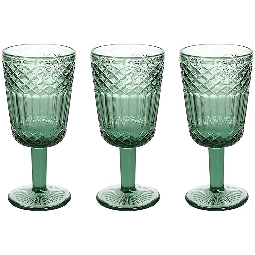 Tognana Claire, Set mit 3 Gläsern, Glas, grün von Tognana