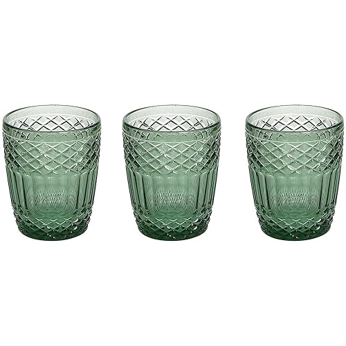 Tognana Claire, Set mit 3 Gläsern cc 320, Glas, grün von Tognana