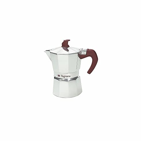 Tognana Extra Style Espressokocher für 2 Tassen, Aluminium, Grau von Tognana