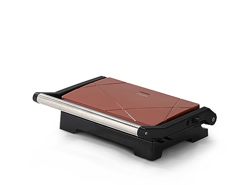 Tognana Iridea Mini Grill Toaster mit Thermostat, Apfelrot von Tognana