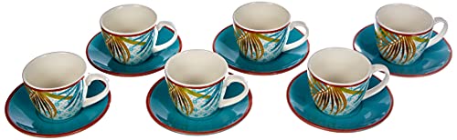 Tognana ME685015528 Espressotasse mit Unterteller, New Bone China von Tognana