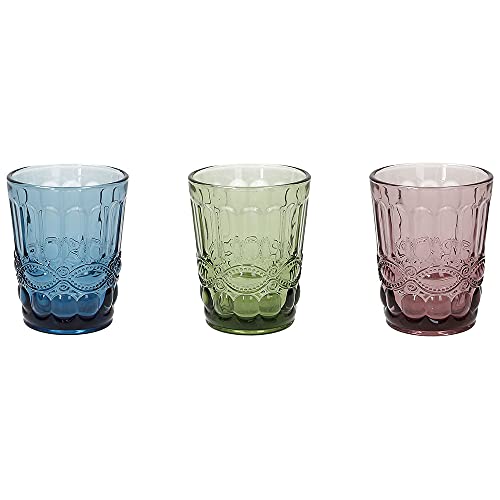 Tognana Madame, Set mit 3 Gläsern cc 230, Glas, mehrfarbig Tognana Madame, Set mit 3 Gläsern cc 230, Glas, mehrfarbig von Tognana