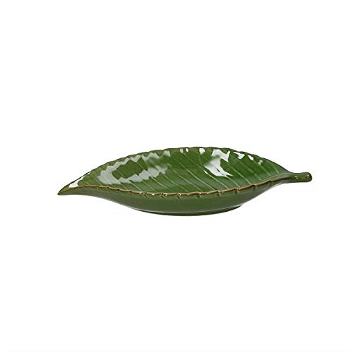 Tognana Reilief Zaira Bowl Leaf Large 26 x 14 cm von Tognana
