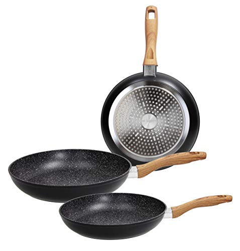 Tognana Set mit 3 Pfannen in den Größen 20, 24 und 28 cm von Tognana