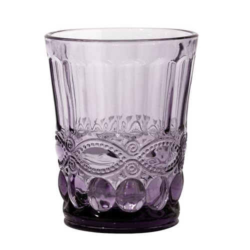 Tognana Solange Trinkglas, 230 cc, Glas, Violett von Tognana